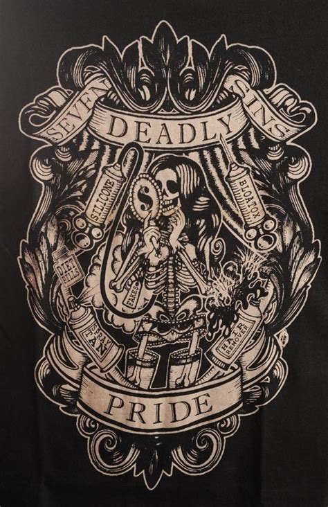 Take a look at 21 tattoos which depict the seven deadly sins in the gallery below, then let us know your thoughts on this story in the comments section. Final Sale - Seven Deadly Sins "Pride" Tee | Pinup Girl ...