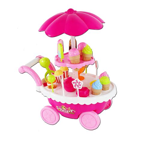 Childrens Pretend Play Food Battery Operated My First Ice Cream Stand