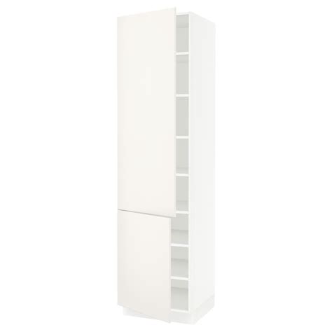 We did not find results for: SEKTION High cabinet with shelves/2 doors - white ...