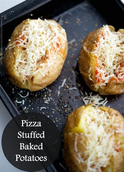 Pizza Stuffed Baked Potatoes Are So Versatile You Can Serve Them For