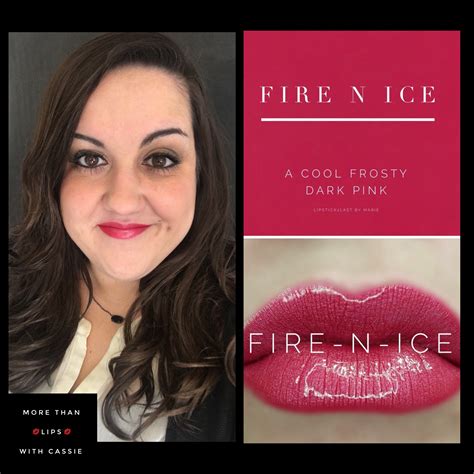 Lipsense Fire N Ice Bold Tuesday More Than Lips With Cassie Lips