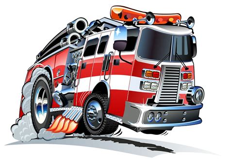 Firetruck Cartoon Plannersweb