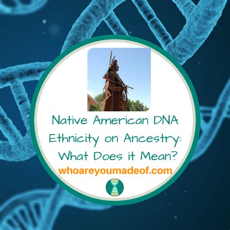 Native American Dna Ethnicity On Ancestry What Does It Mean Who Are You Made Of