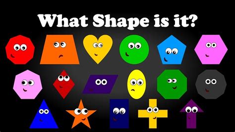 What Shape Is It 2d Geometric Shapes Learning For Kids And