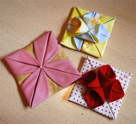 Fabric Origami The Pipers Girls Fabric Origami Origami Paper