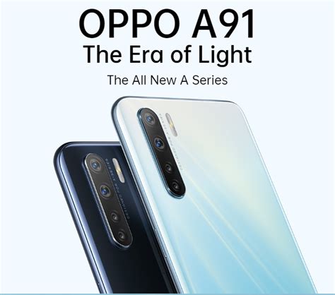 Buy The Oppo A91 Dual Sim Smartphone 8gb128gb Blazing Blue Ex