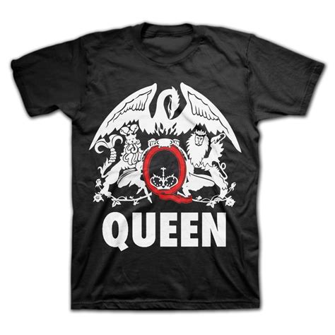 Queen Red Q Crest Logo T-Shirt | Musictoday Superstore