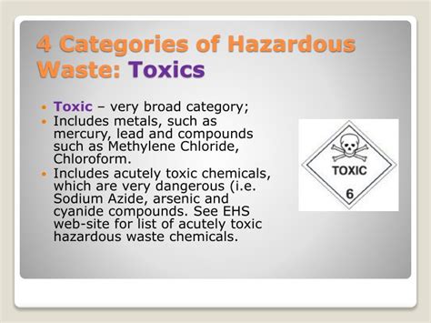 Ppt Hazardous Waste Management Waste Minimization Training