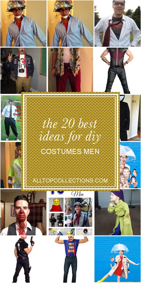 The 20 Best Ideas For Diy Costumes Men Best Collections Ever Home