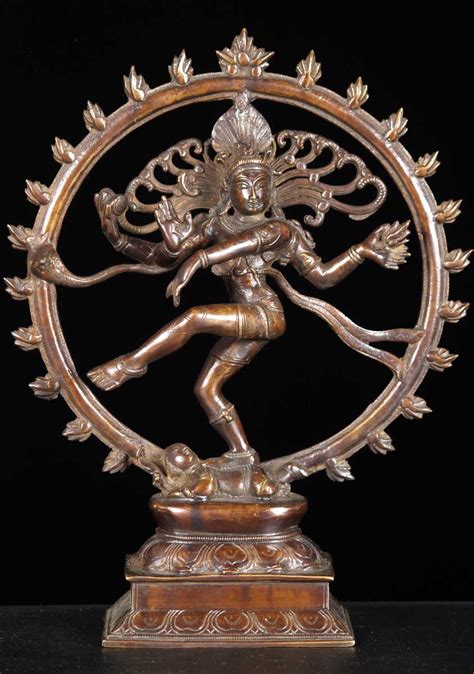 View The Brass Siva Nataraj Statue Lotus Sculpture Lion Sculpture