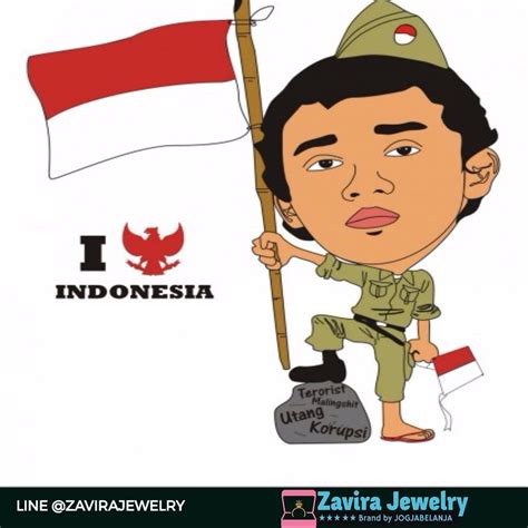 Gambar Indonesia Merdeka Kartun
