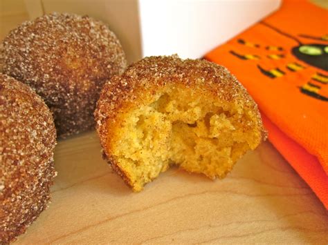 Much Kneaded Baked Pumpkin Spice Donut Holes