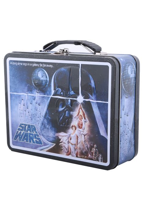 Star Wars A New Hope Embossed Tin Lunch Box