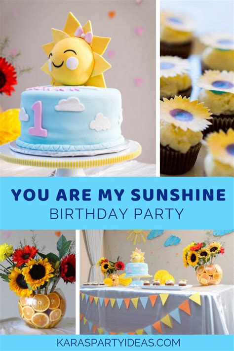 There's something about the moment i start singing you are my sunshine, my only sunshine, you make me happy when skies are gray that makes chase's whole body relax and my eyes fill with tears. Kara's Party Ideas You are my Sunshine Birthday Party | Kara's Party Ideas