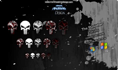 The Punisher Logo Icons By Scartissuemark On Deviantart