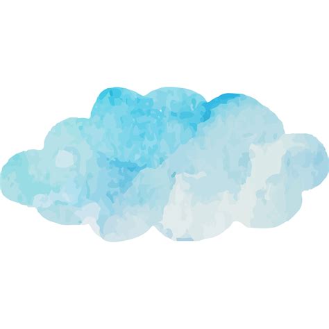 21 Blue Cloud Png Clipart Info