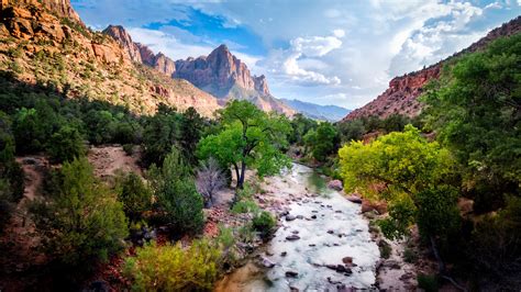 Plateau Canyon Oasis River 4k Landscape Shoot Preview