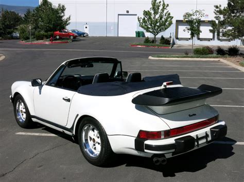 Used 1989 Porsche 930 Turbo Cabriolet For Sale In Reno Nv 89502 Cool