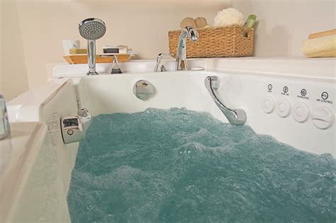 This jacuzzi bath spa can thoroughly transform your bath tub into a spa. Jacuzzi Walk-In Tubs - L.J. Hausner Construction Co.