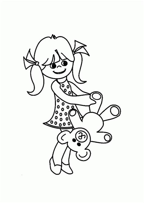 See more ideas about coloring pages for girls, coloring pages, coloring books. Cute Little Girls Coloring Pages - Coloring Home
