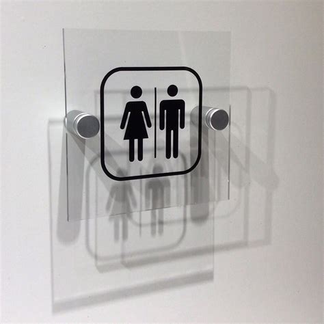 Classy Toilet Signs Rest Room Door Signs Made Sophisticated By De