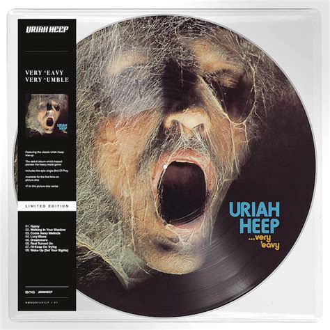 Uriah Heep First Two Albums Available On Picture Disc Vinyl In