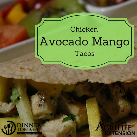 Maybe you would like to learn more about one of these? Chicken Avocado Mango Tacos | Dinner Tonight