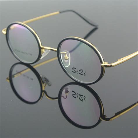Buy Vintage Oval Round Metal Acetate Full Rim Eyeglass Frames Prescription