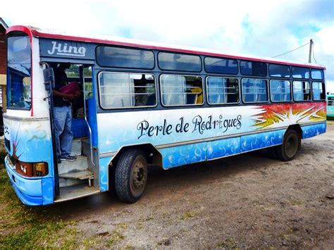 Rodrigues Colorful Buses Travel2unlimited