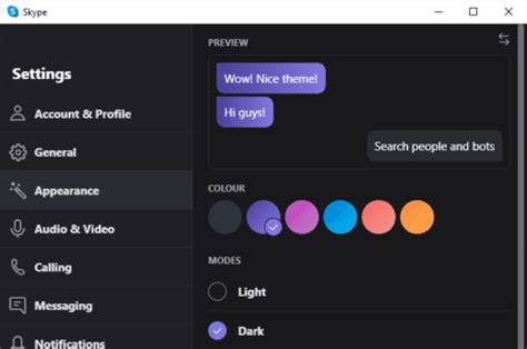 Windows 10 has a dark mode. Skype for Windows: How to Enable Dark Mode - Technipages