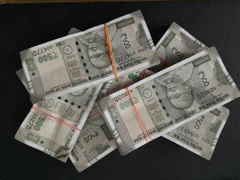 Indian Currency 500 Inr Banknotes Stock Image Image Of Cash Bill