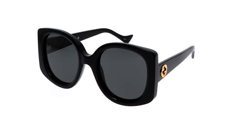 lunettes de soleil gucci gucci logo gg1257s 001 53 22 noir en stock prix 130 17 € visiofactory