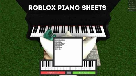Where Can I Get Roblox Piano Sheets New Sheet
