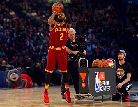 Cleveland Cavaliers Kyrie Irving Comes In Second In Three Point Contest