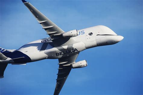 Airbus has today introduced its third beluga xl aircraft to its fleet. Amazing images of the Beluga XL in flight over the River ...