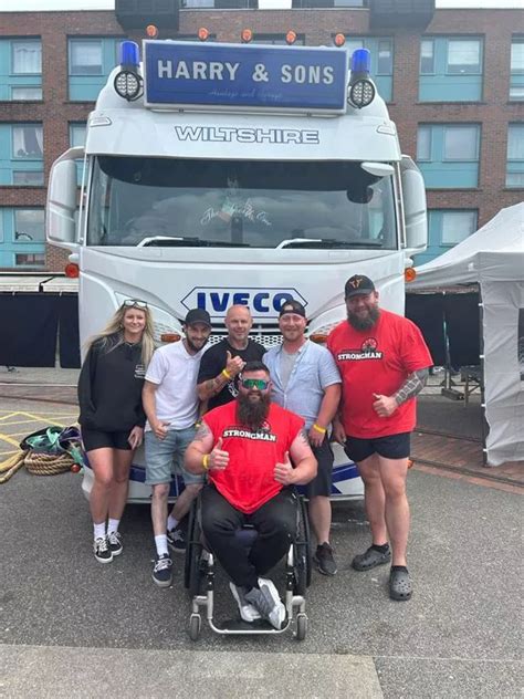 Worlds Strongest Disabled Man Smashes World Record Pulling Huge 10