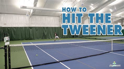 How To Hit The Tweener Tennis Lesson Youtube