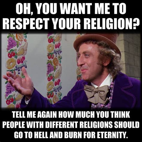 Christians Demand Everyone Respect Their Beliefs Even Though They Dont