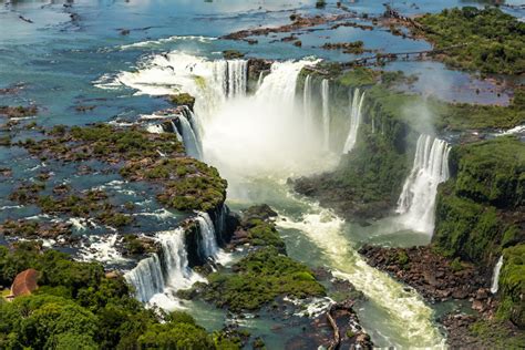 Argentina Iguazu Falls Iguazu Falls Brazil Or Argentina Side Stingy