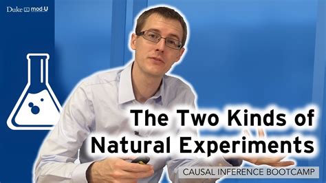 The Two Kinds Of Natural Experiments Causal Inference Bootcamp Youtube