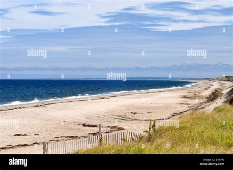 Sandy Neck Beach In Sandwich And Barnstable Cape Cod Massachusetts Usa
