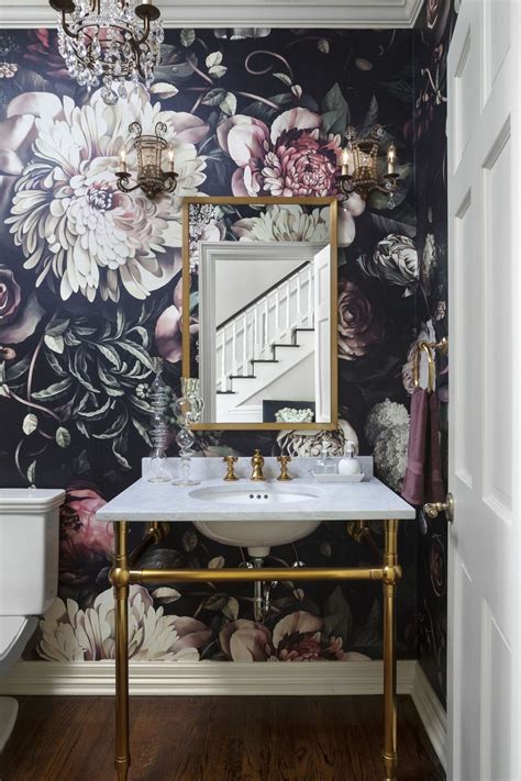 In this cottage powder room, for example, pale grey plank walls wrap all the way around, which blurs the perception of where the room's corners are. Design Inspirations: Help Yourself to a Cluster of Bold ...