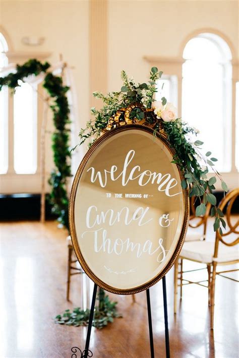 18 Brilliant Vintage Mirror Wedding Sign Ideas For 2018 Emma Loves