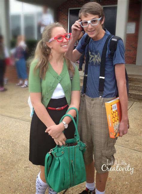Nerd Day Costume Ideas For Homecoming Week Nerd Outfits