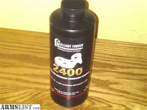 Armslist For Sale 1 Lb Alliant 2400 Powder