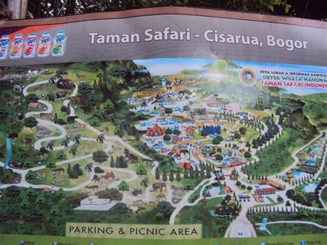 location Map - Picture of Taman Safari Indonesia Cisarua, Bogor