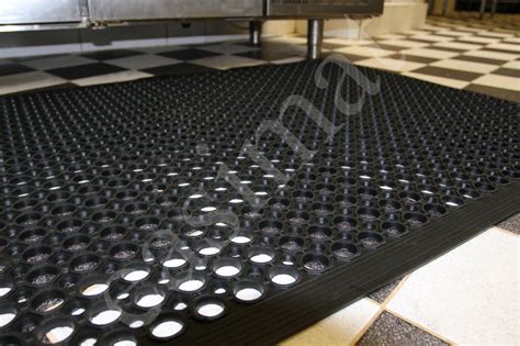 Large Heavy Duty Industrial Rubber Mat 5ft X 3ft Fed 21514 Easimat