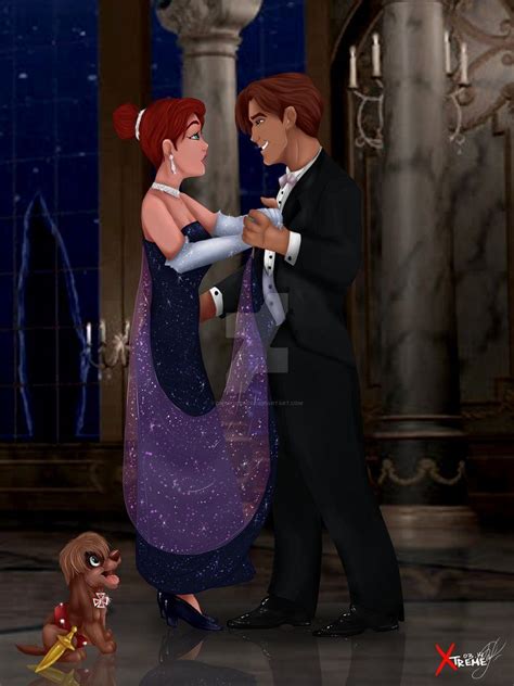 Anastasia Anya And Dimitri Sharing A Romantic Dance With Pooka The