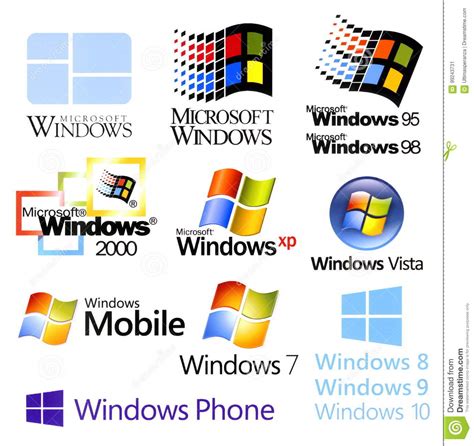 Evolucion Del Logotipo De Windows Seele Comunicacion Images