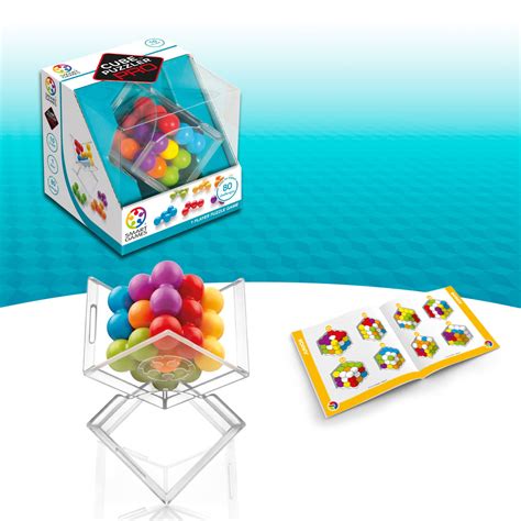 Zabava za mozak na više načina! Smart Games Gra Logiczna Cube Puzzler Pro 80 zadań ...